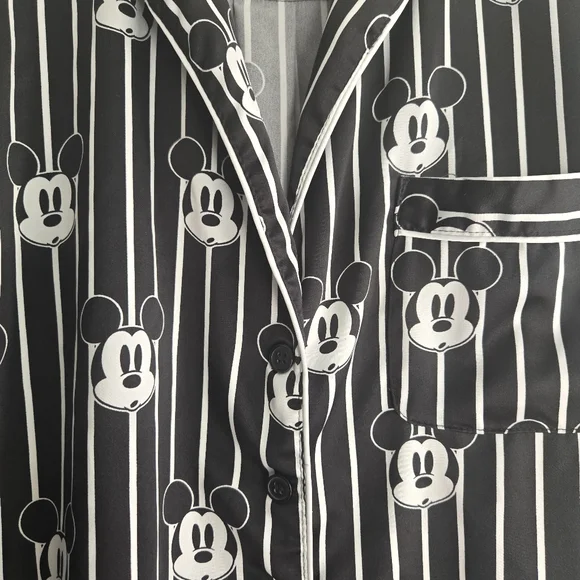 Disney x Forever 21 Medium Satin Pajama Top - Picture 7 of 7